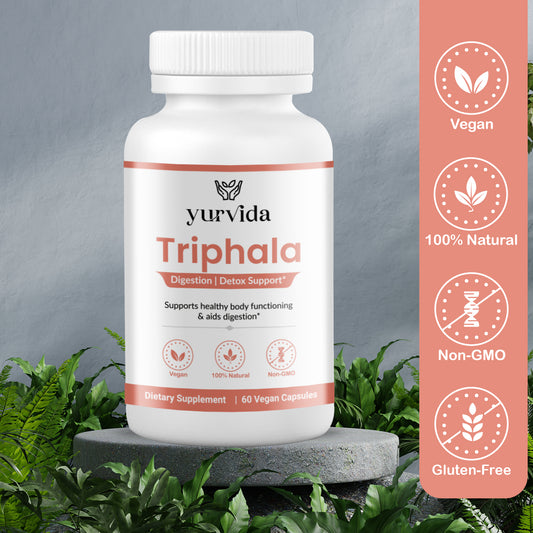 Triphala - Purified Extract to Aid Digestion & Support Detoxification*